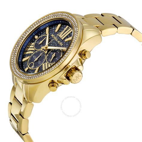 michael kors watch mk6291|Michael Kors MK6291 42mm Wren Blue Crystal Glitz .